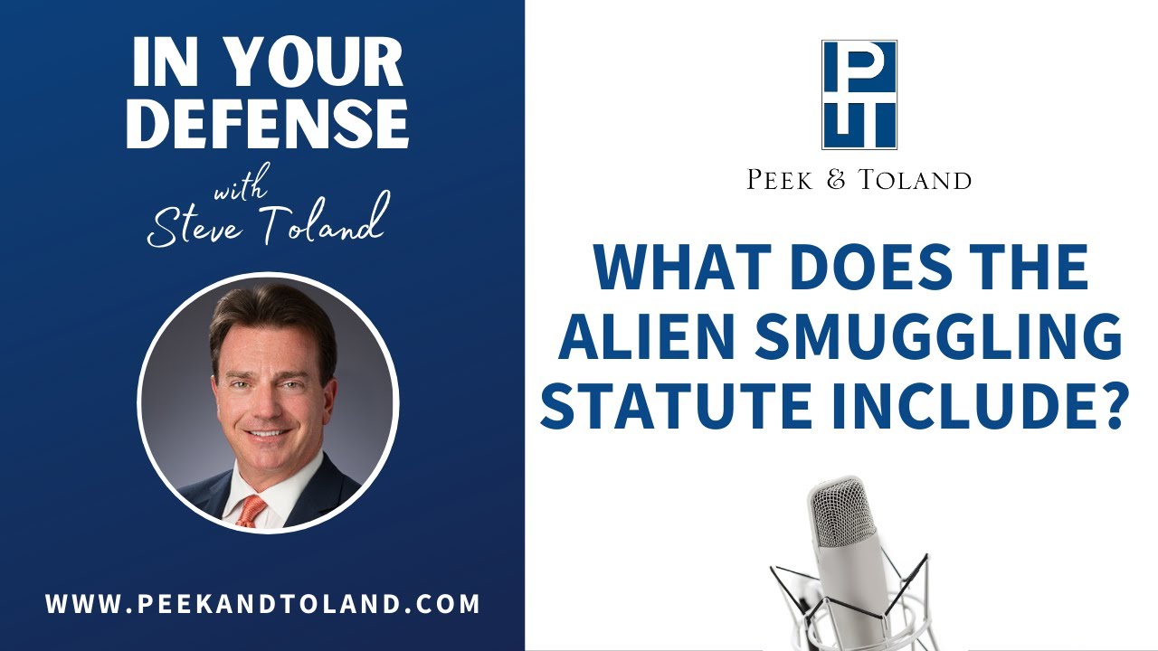What Does the Alien Smuggling Statute Include? | In Your Defense