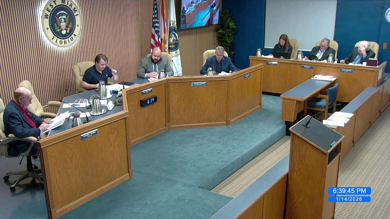 Regular City Commission Meeting 01/14/2026