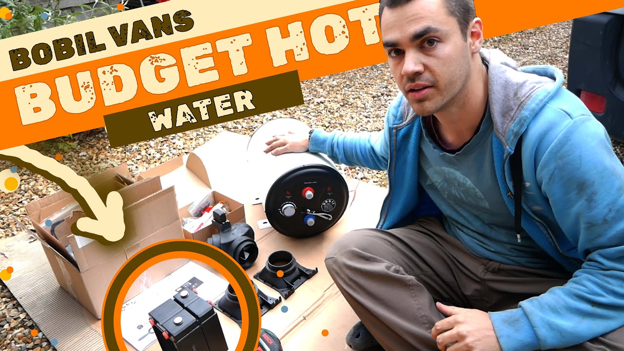 Campervan Hot Water from our DIESEL HEATER (for £500!) | Ep. 8
