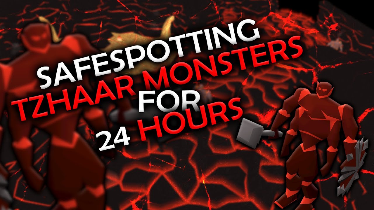 Loot From 24 Hours Of Tzhaar Monsters