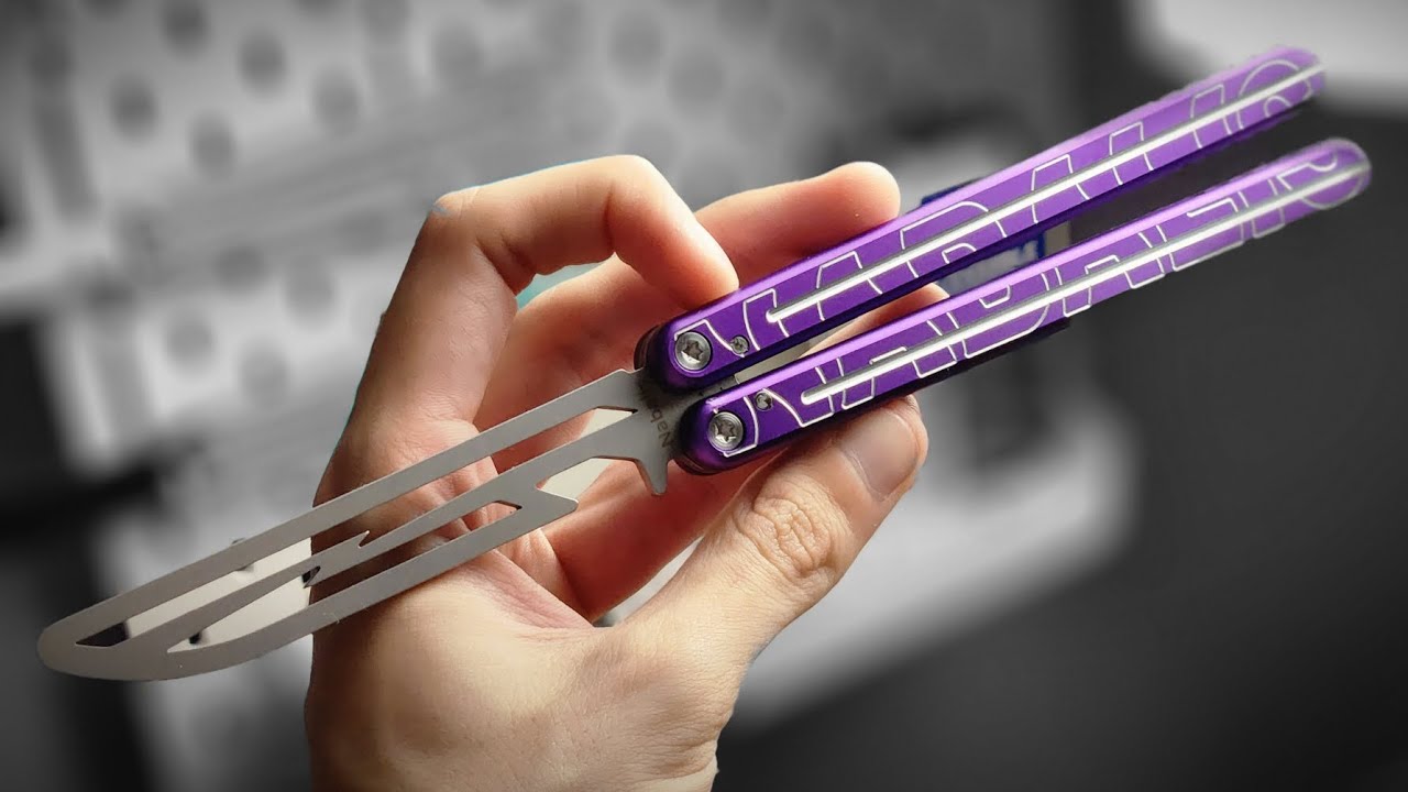 This AWESOME balisong is $45 on Amazon! (Nabalis Lightning unboxing/first impressions)