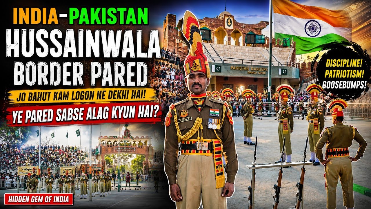 Hussainwala Border Ferozpur | Samadhi of Shaheed-E-Azam Bhagat Singh | Hussainiwala Border Parade
