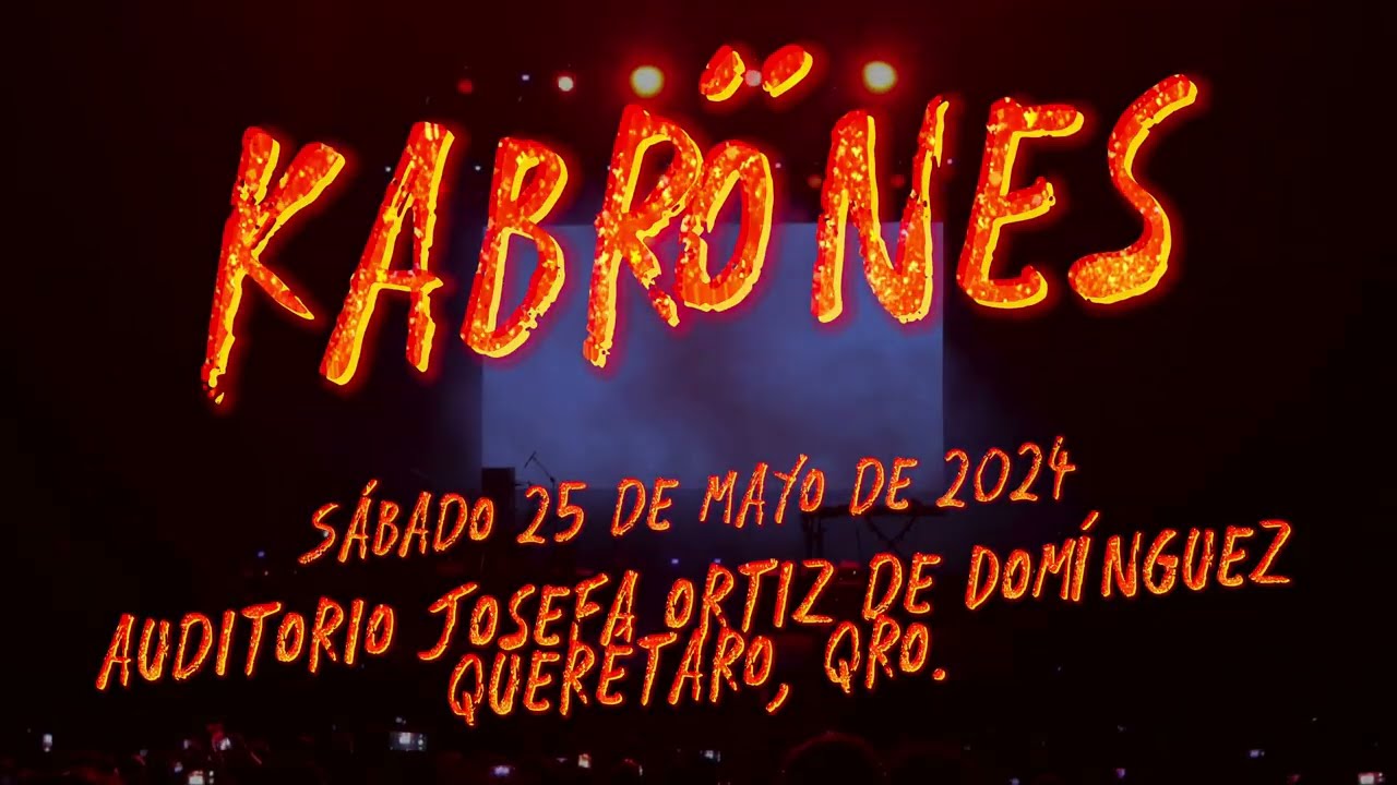 Kabrönes (Ex Mago De Oz) En Vivo - Querétaro 2024 - Concierto Completo - Auditorio Josefa - Live 4K