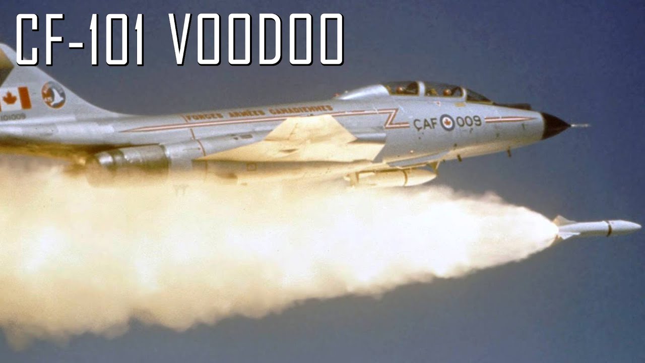 Канадский перехватчик холодной войны с ядерным вооружением: история McDonnell CF-101 Voodoo