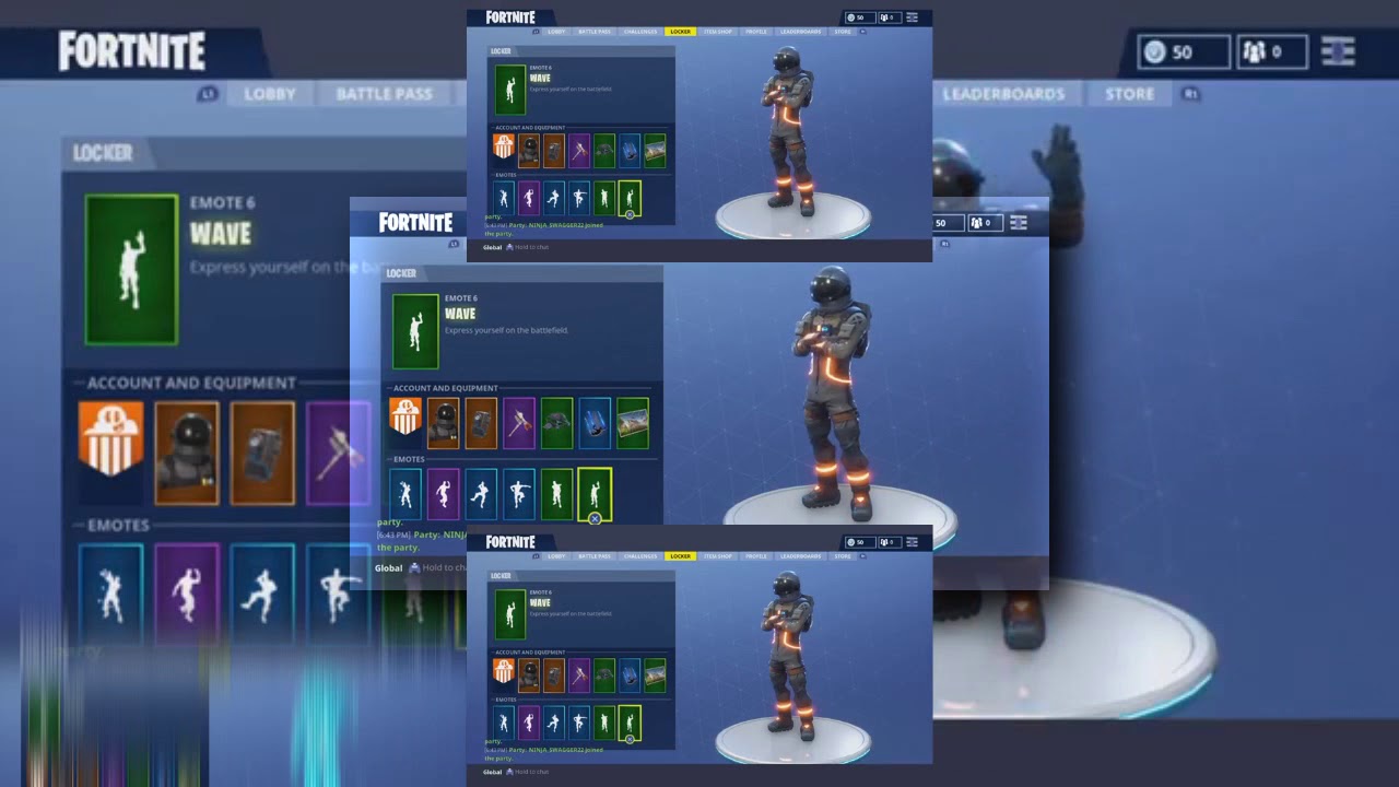 YTPMV Fortnite Emote Wave  Scan