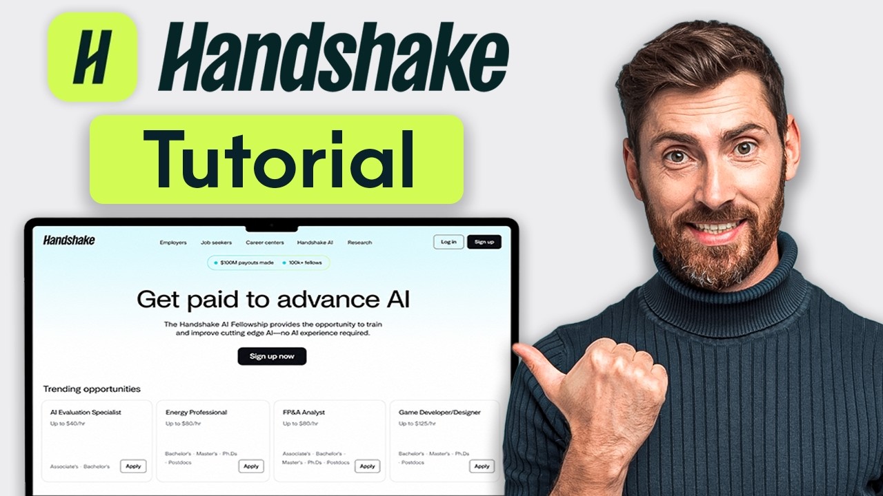 Handshake AI Tutorial (2026) | How to Use Handshake AI For Beginners