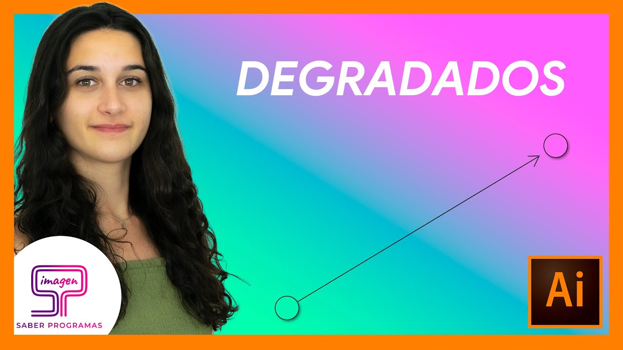 ✅ Cómo hacer DEGRADADO en Illustrator 🌈