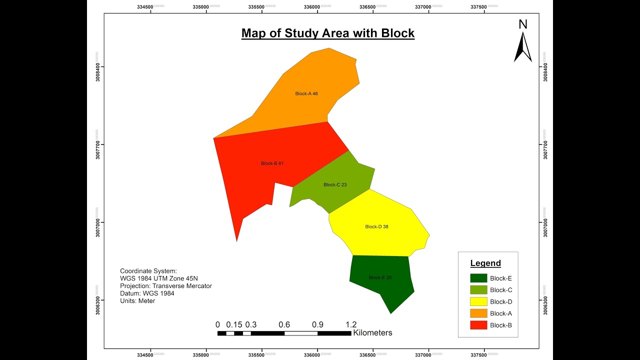 Step by Step Process to Make Block Map @esri_arcgis