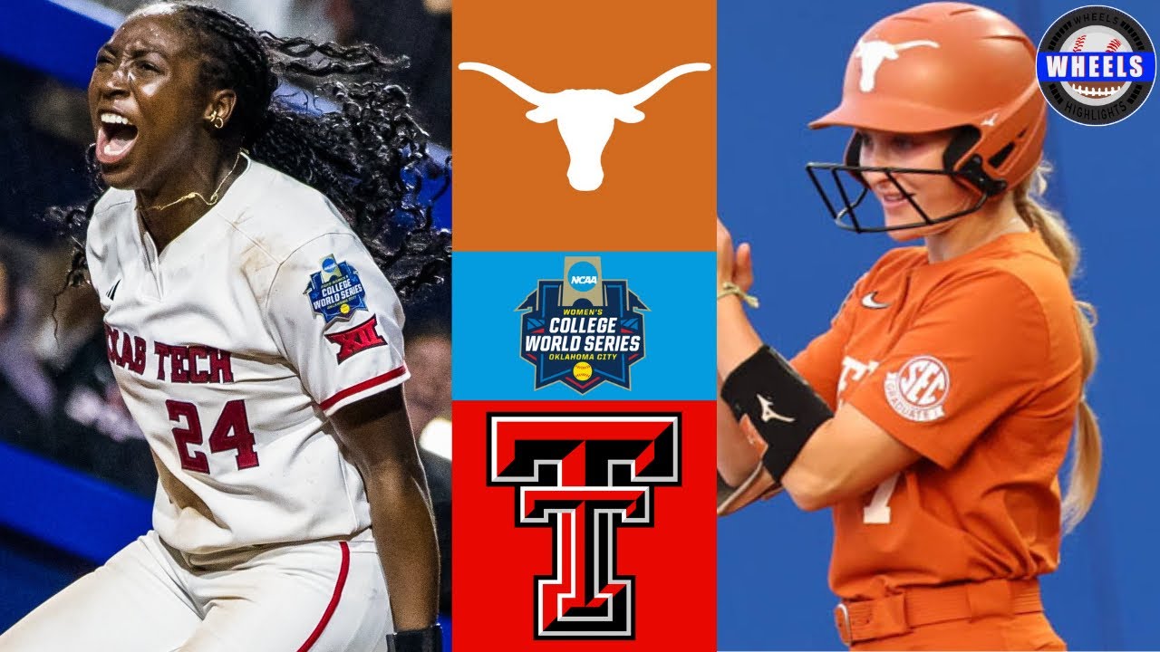 #6 Texas vs #12 Texas Tech  | WCWS Finals Game 2 | 2025 College Softball Highlights