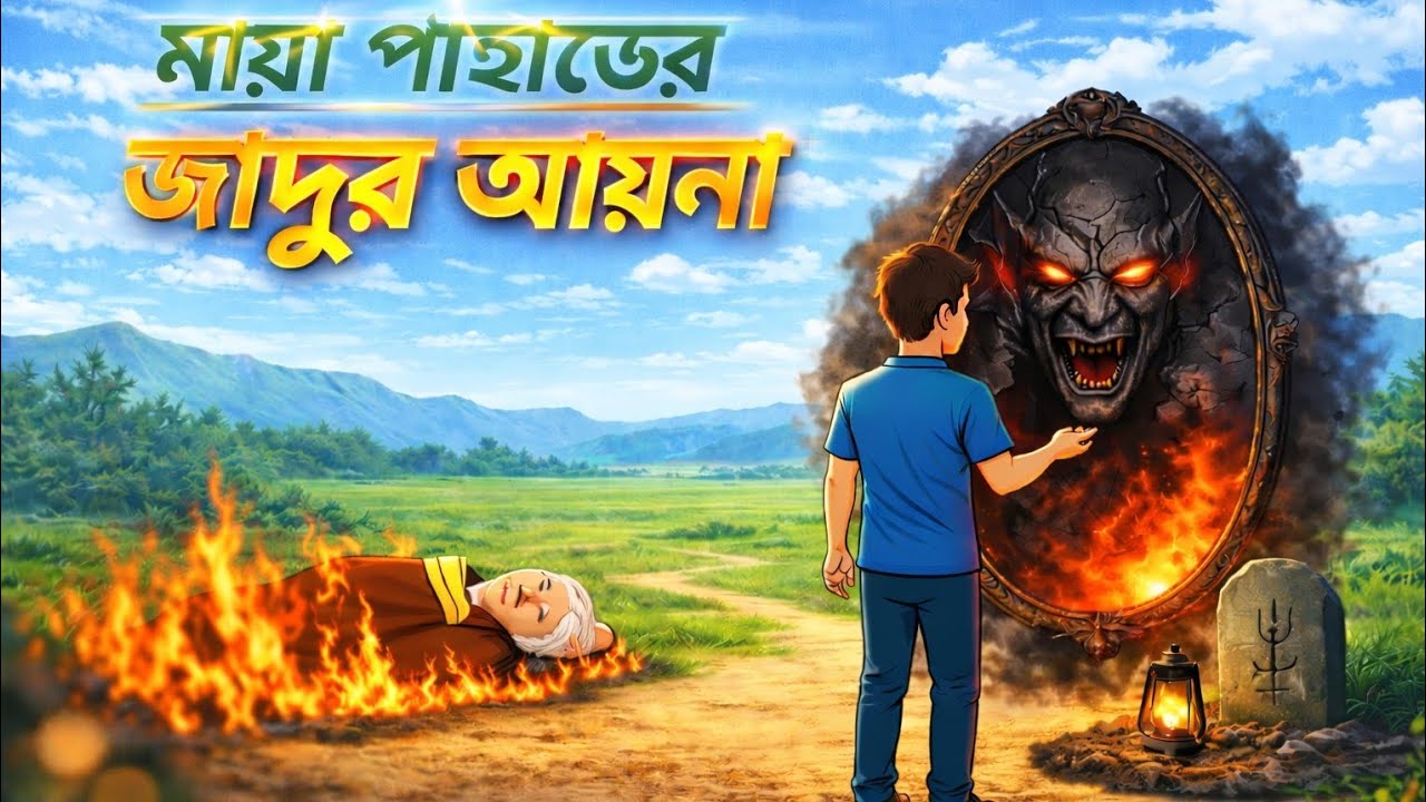 মায়া পাহাড়ের জাদুর আয়না  | Bengali Fairy Tales Cartoon | Rupkothar Cartoon | Bangla Golpo