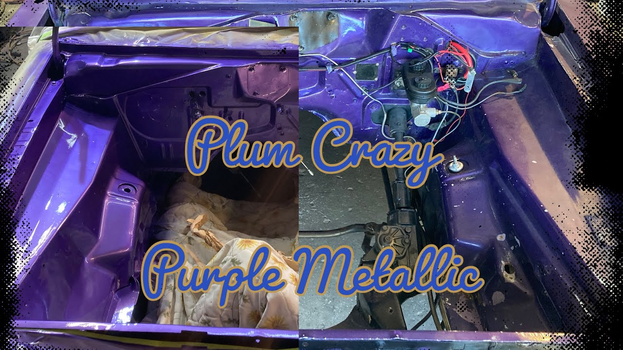 Barracuda DragCar: Plum Crazy Engine Bay and Shaved K Member for #bigblock #mopar #nonamenationals