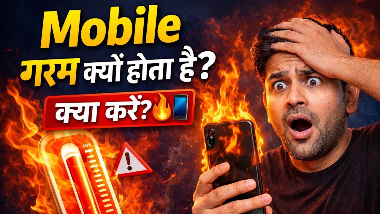 Mobile Garam Hota Hai Kya Kare?Mobile Garam Kyun Hota Hai? Kaise thik kare. Phone garam kyu hota hai