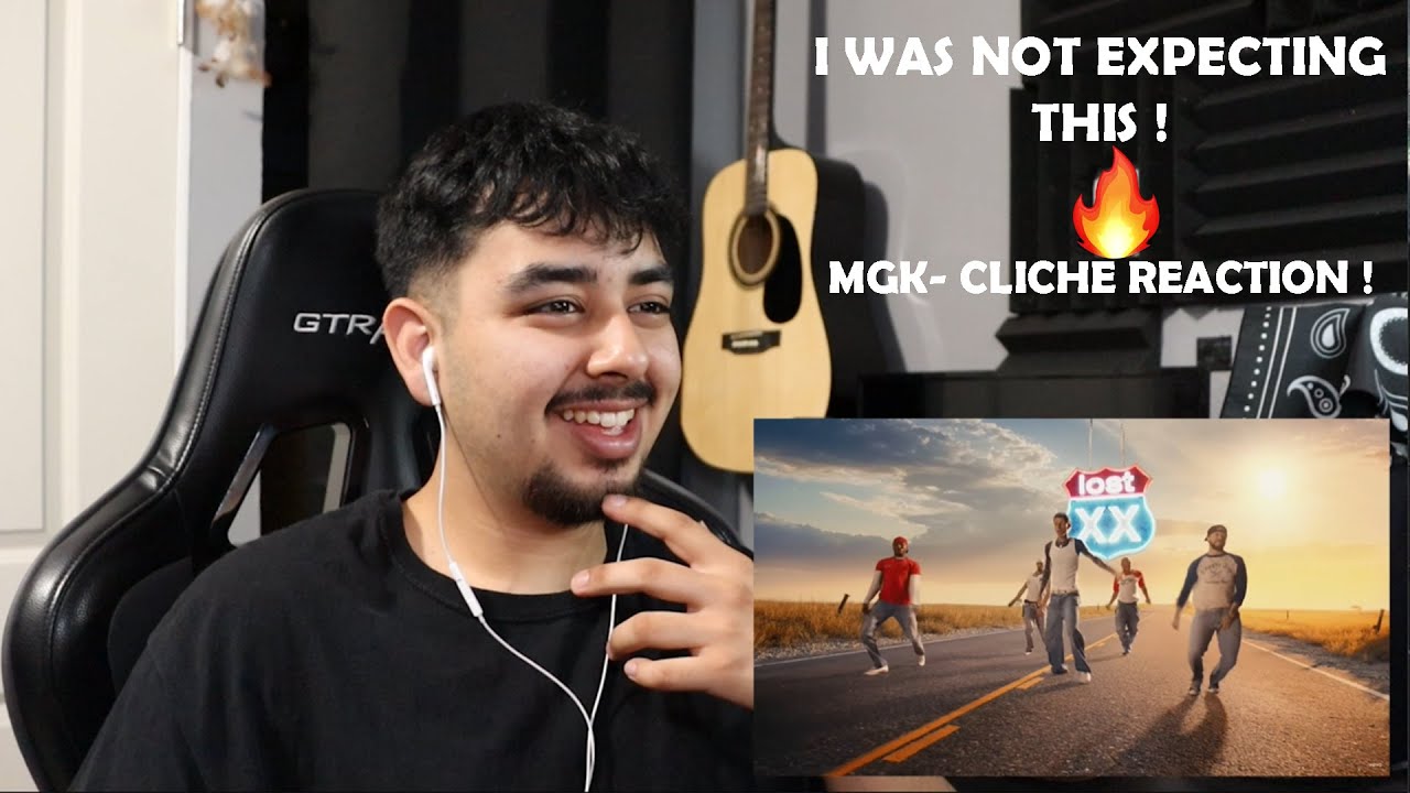 MGK- Cliche Reaction !