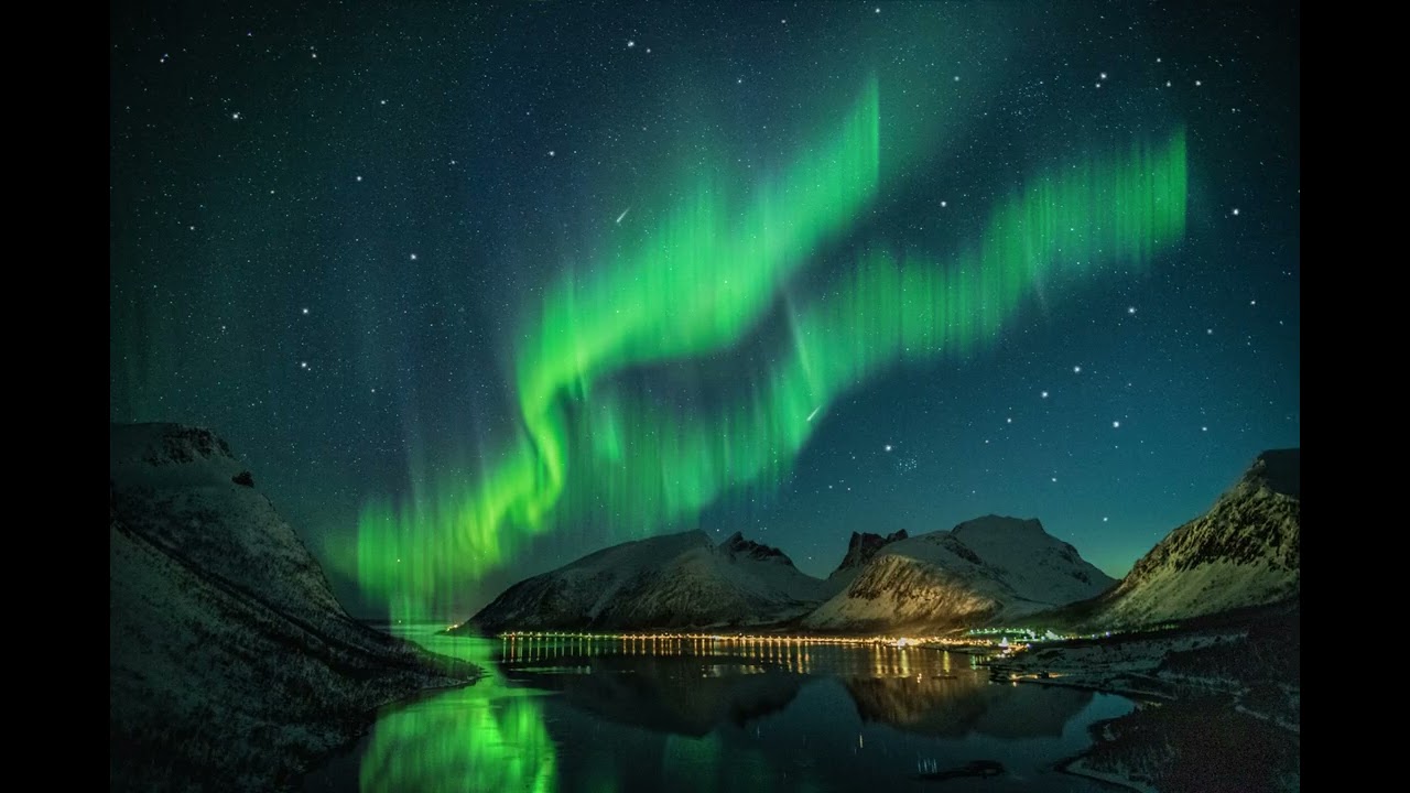 Northern Lights Pink Noise ASMR Soft Sound for Deep Sleep & Relaxation