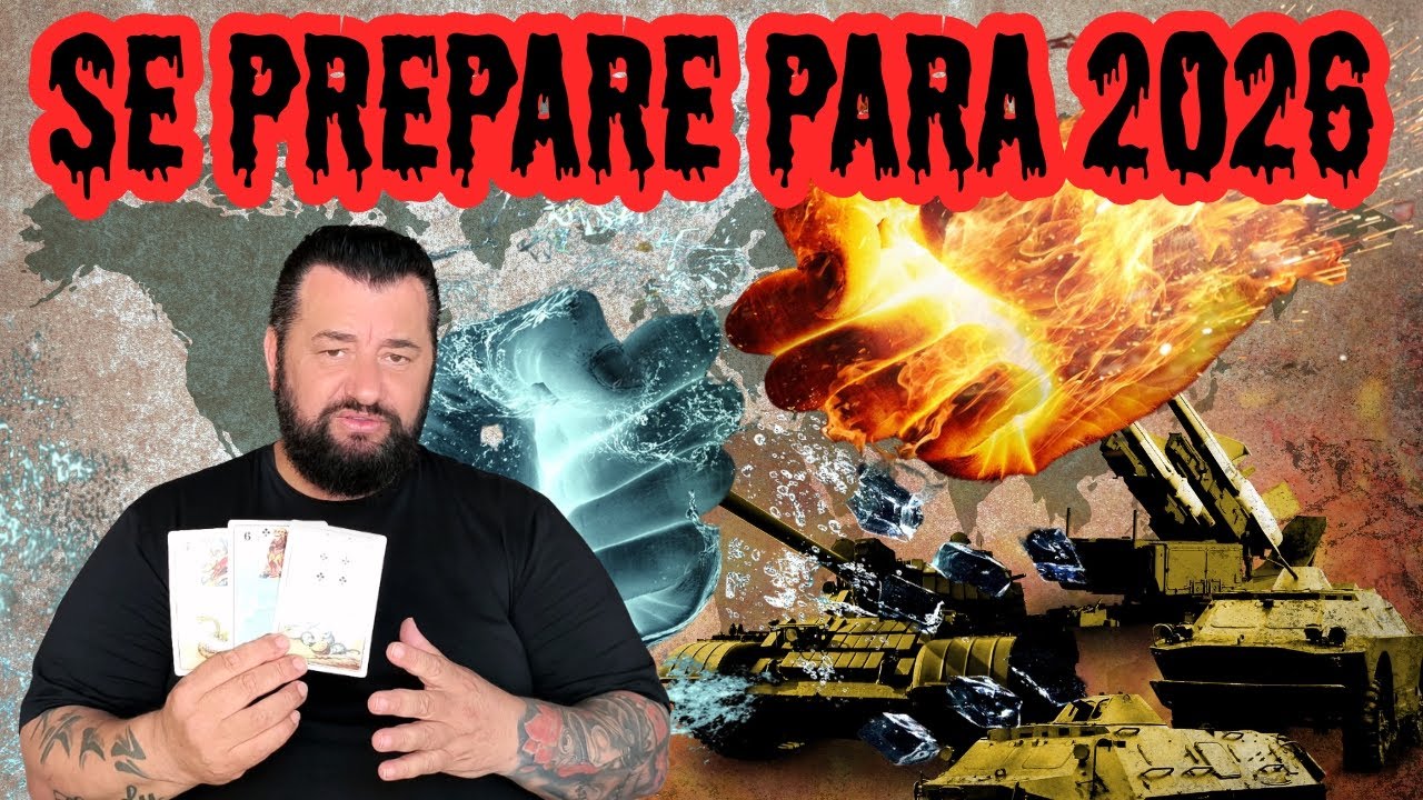 2026 será um ano difícil... GUERRAS, BRIGAS E CONFLITOS!!!!