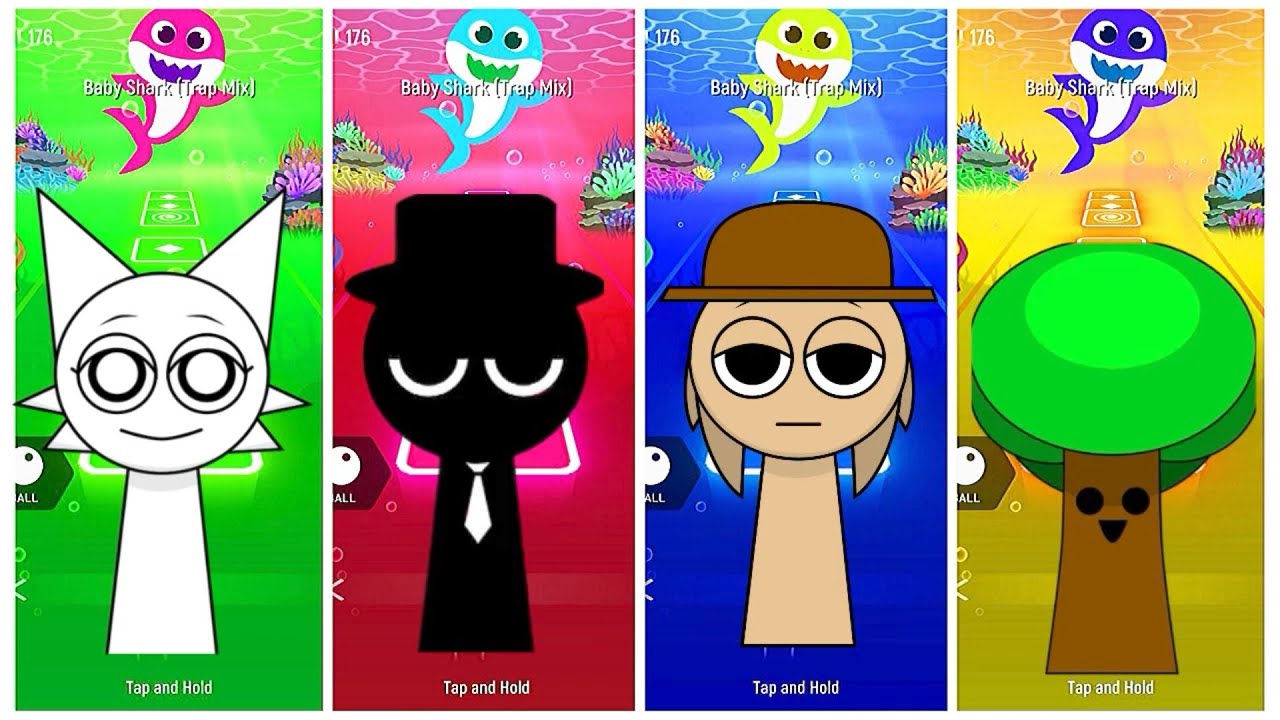 ⭐ SPRUNKI Incredibox - Coffin Dance Song (COVER) Tiles Hop EDM Rush