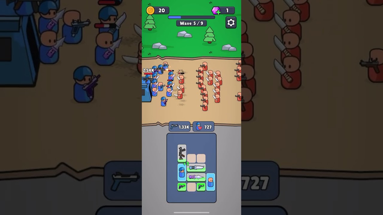 Battle Bag: War Zone World 1 Grassland Full Gameplay 
