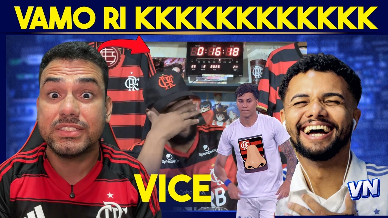 REAÇOES FLAMENGUISTAS FLAMENGO 2X3 LANUS CADE O KAIO JORGE