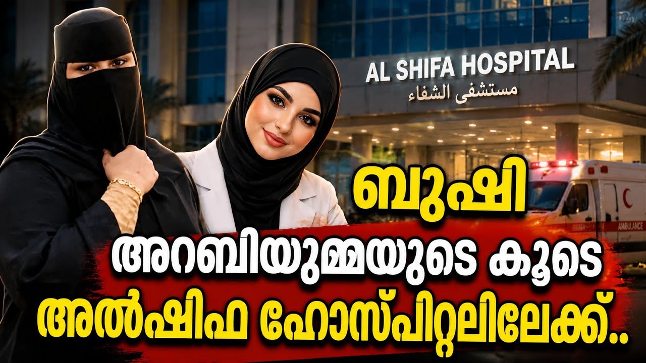 ബുഷി അറബിയുമ്മയുടെ കൂടെ, അൽഷിഫ ഹോസ്പിറ്റലിലേക്ക് 🥰#noorfathima#islamicstory#malappurammuth