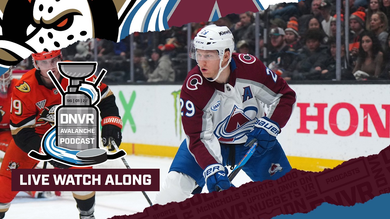 DNVR Avalanche Watchalong | Colorado Avalanche vs Anaheim Ducks