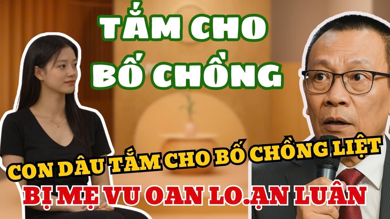 Con Dâu Tận Tụy Chăm Bố Chồng Liệt Nhưng Bị Mẹ Vu Oan