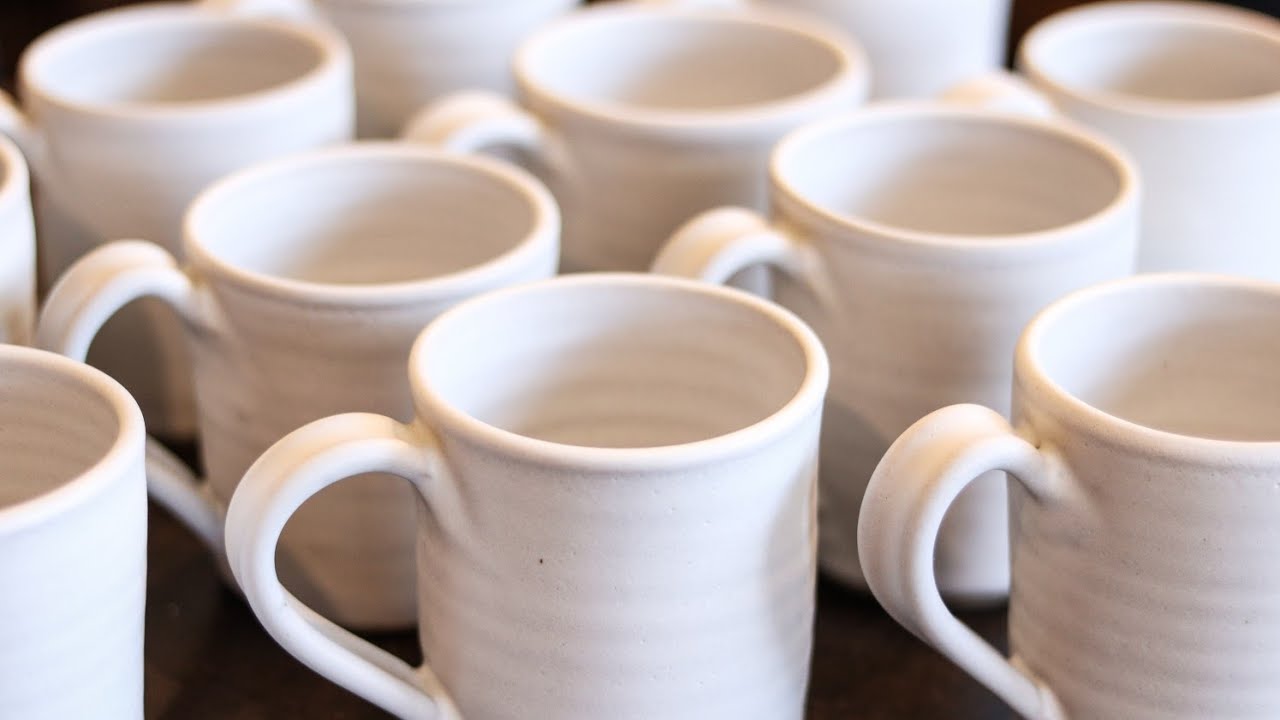 See the results!  Mugs, Bowls, Ornaments! - Unloading Kiln #32
