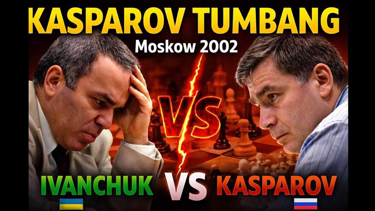 “Kasparov Tidak Berdaya di Game Ini 😱”