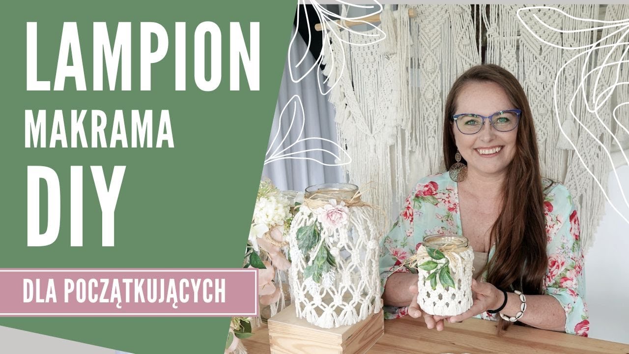 LAMPION makrama dla początkujących DIY