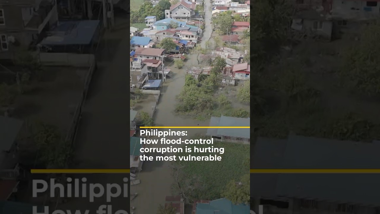 Philippines: How flood-control corruption is hurting the most vulnerable | 101 East #shorts