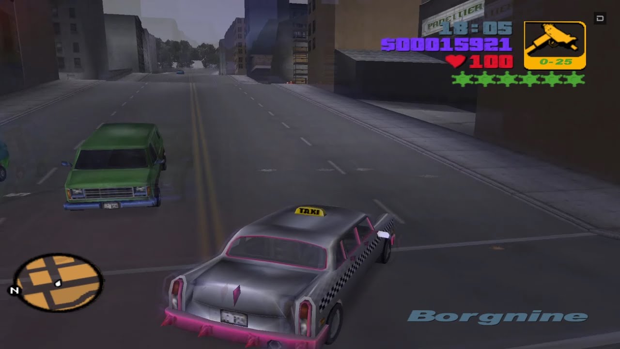 Прохождение GTA 3 (Rainbomizer) (Часть 1)