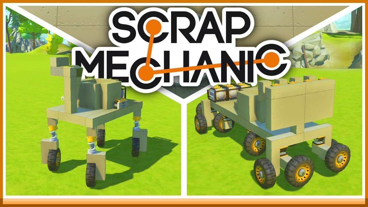 INGEN ROTATION! - Scrap Mechanic Tävling med Toffe!