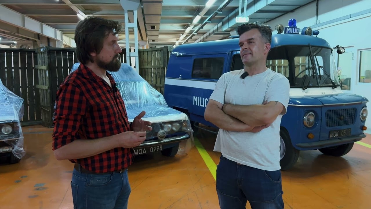 Czy Fiat 125p diesel służył w Milicji Obywatelskiej Muzeum w FSO Wystawa w Fabryce Retro-Pasje