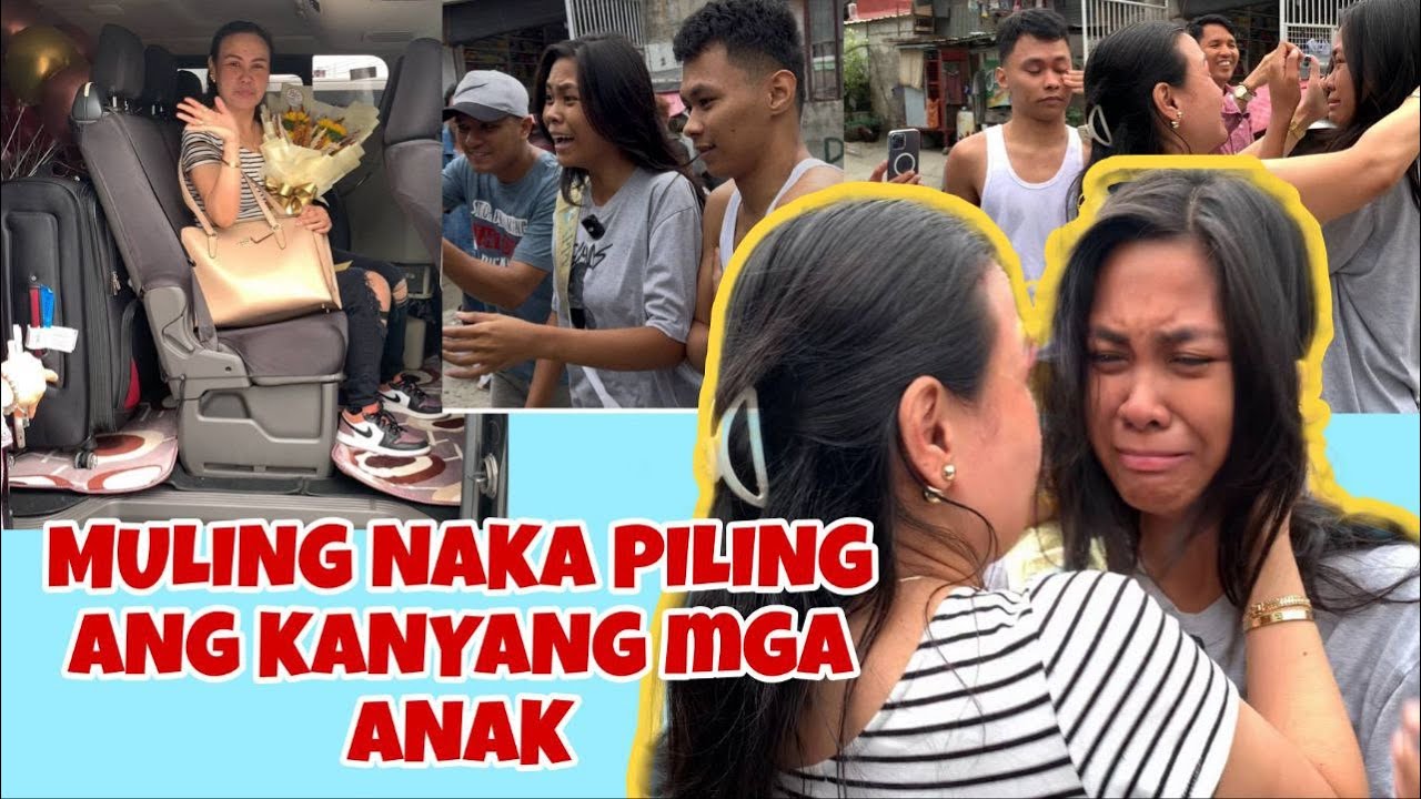 NANAY NA OFW MULA ISRAEL NAG BALIKBAYAN PARA PERSONAL NA SORPRESAHIN ANG KANYANG MGA ANAK.