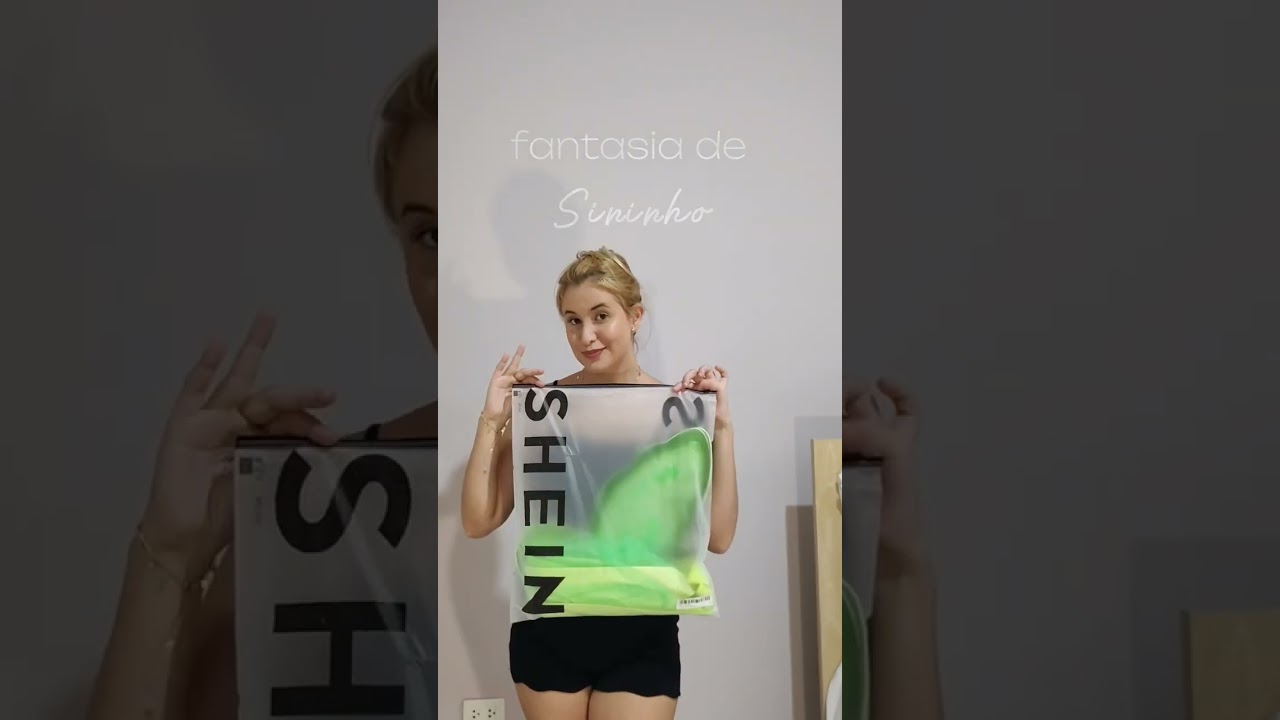 Fantasia da SHEIN de Sininho para o carnaval #sininho #shein