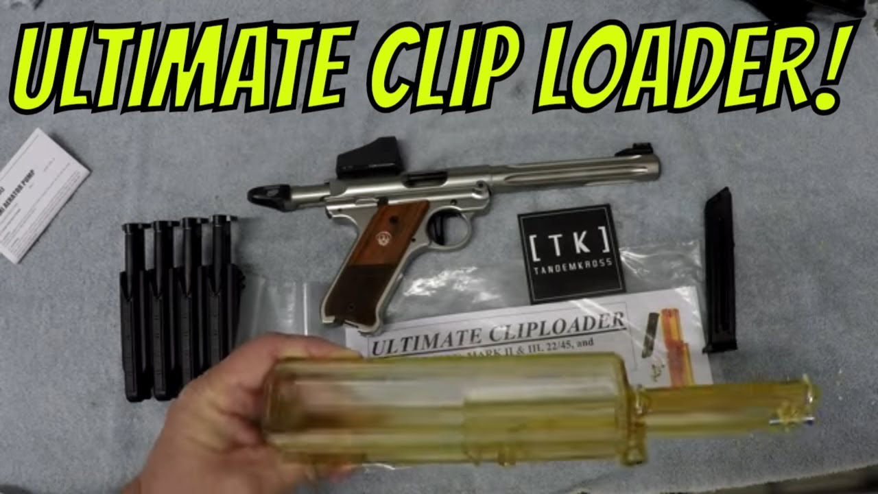 Ultimate Clip Loader for 22LR Pistols Review (BEST of 2018!)