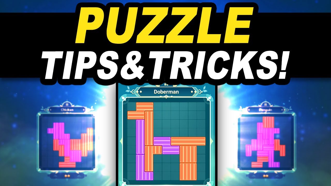 Advanced Puzzle Tips! Optimize Square/Up and Right Pieces! Ni No Kuni Cross Worlds! NNKCW!