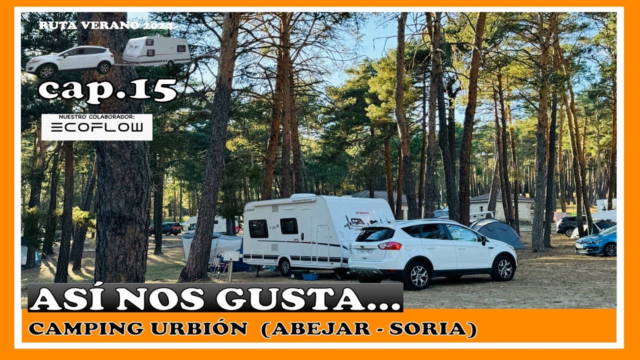 Camping Urbión en medio de la naturaleza con ECOFLOW, Soria en CARAVANA - Cap.15 en Caravana 2024