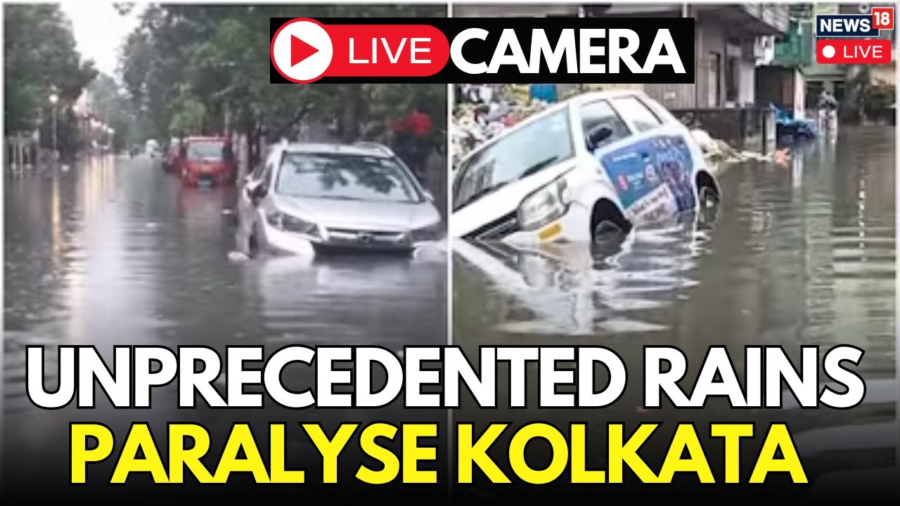 Kolkata Rain Live | Heavy Rains Cause Waterlogging In Kolkata Amid Pujo Festivities | Navratri