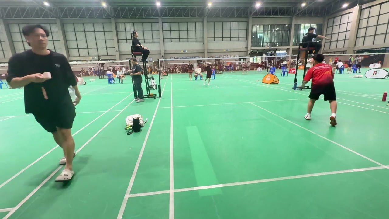 🏸รายการไตรพลังคัพ 🥰  รอบ Knock out ชนะเข้ารอบรองชนะเลิศ