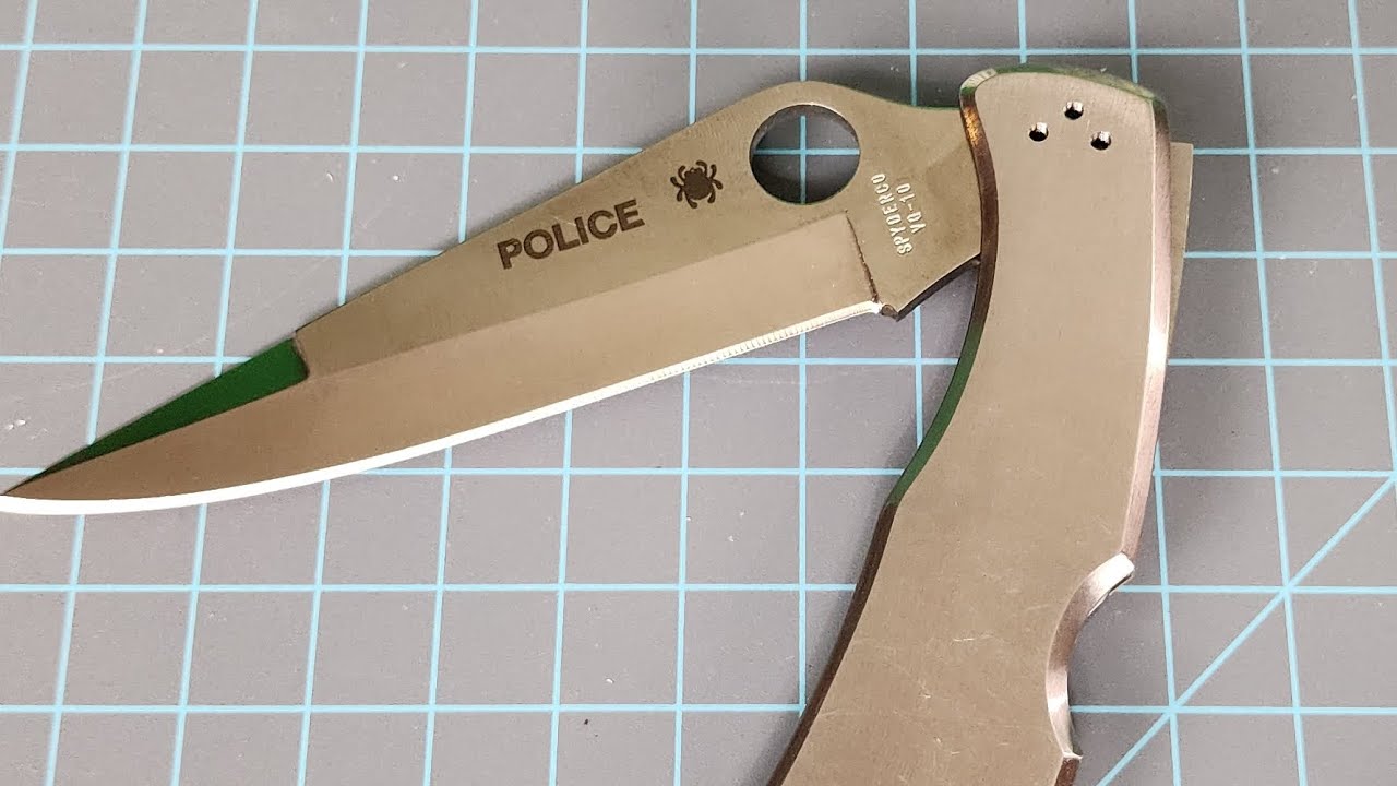 Spyderco Police: мой новый фаворит Lock Back @MannixKnives