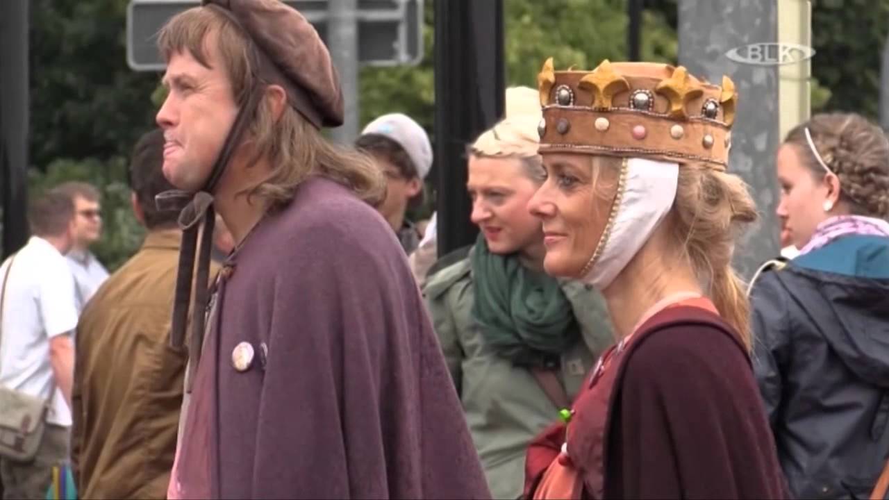 Hussiten Kirschfest Naumburg Fest-Umzug 2015