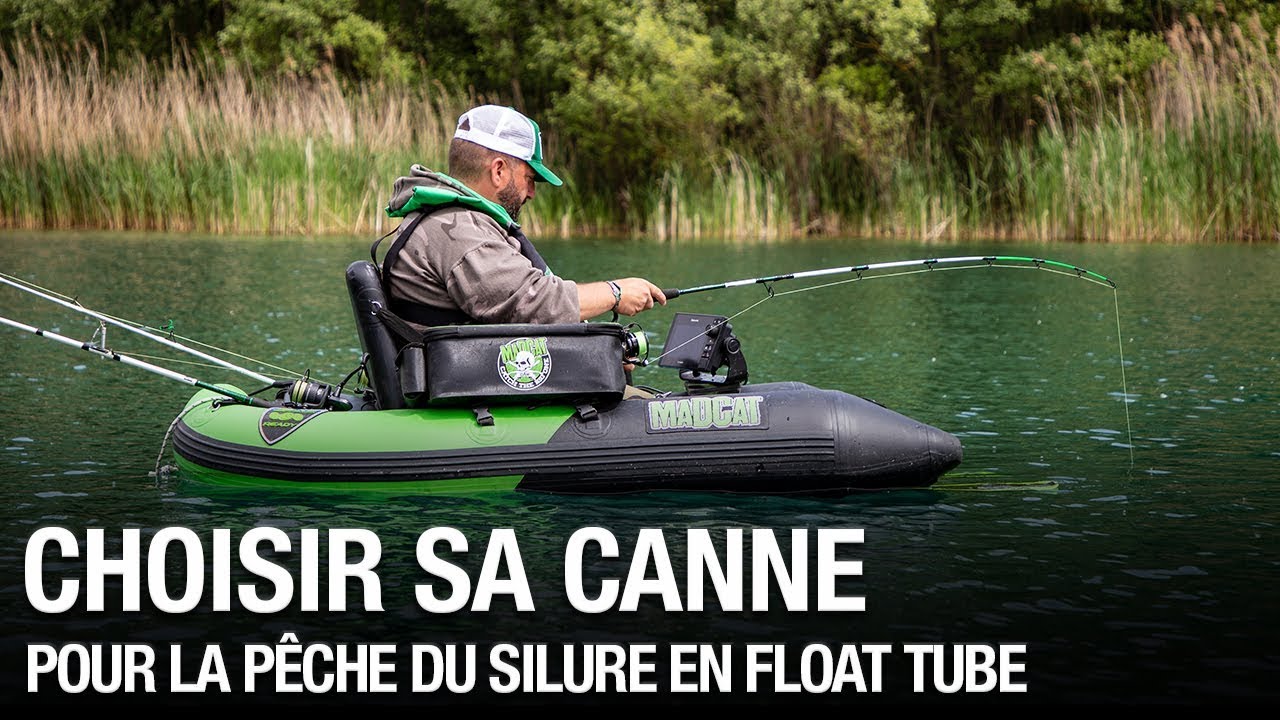 Choisir sa canne pour la pêche du silure en float tube