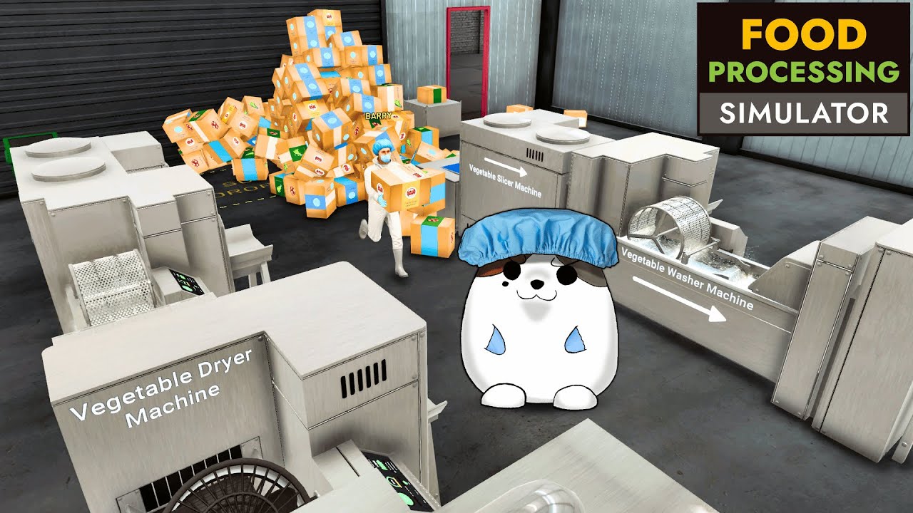 Growing my Food Factory in Food Processing Simulator! | New Factory Sim! Ep 2