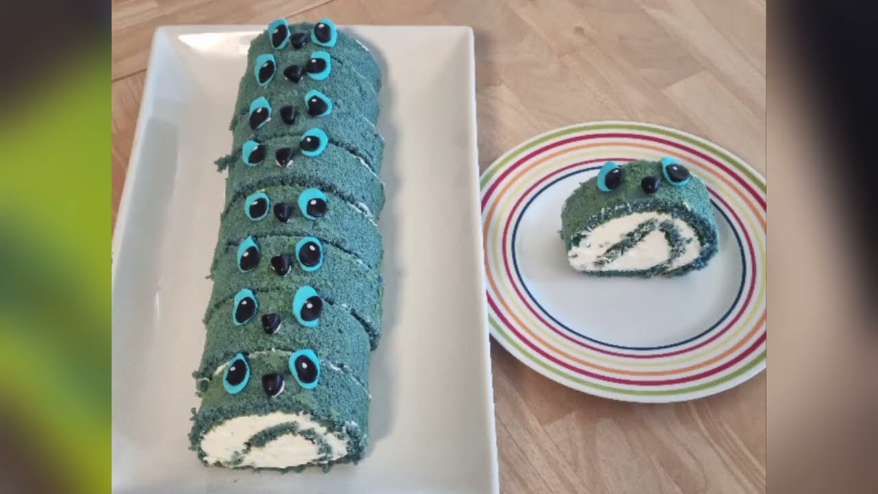 Stitch Mascarpone Cake Roll   #cakeroll #recipecake #deliciousfood