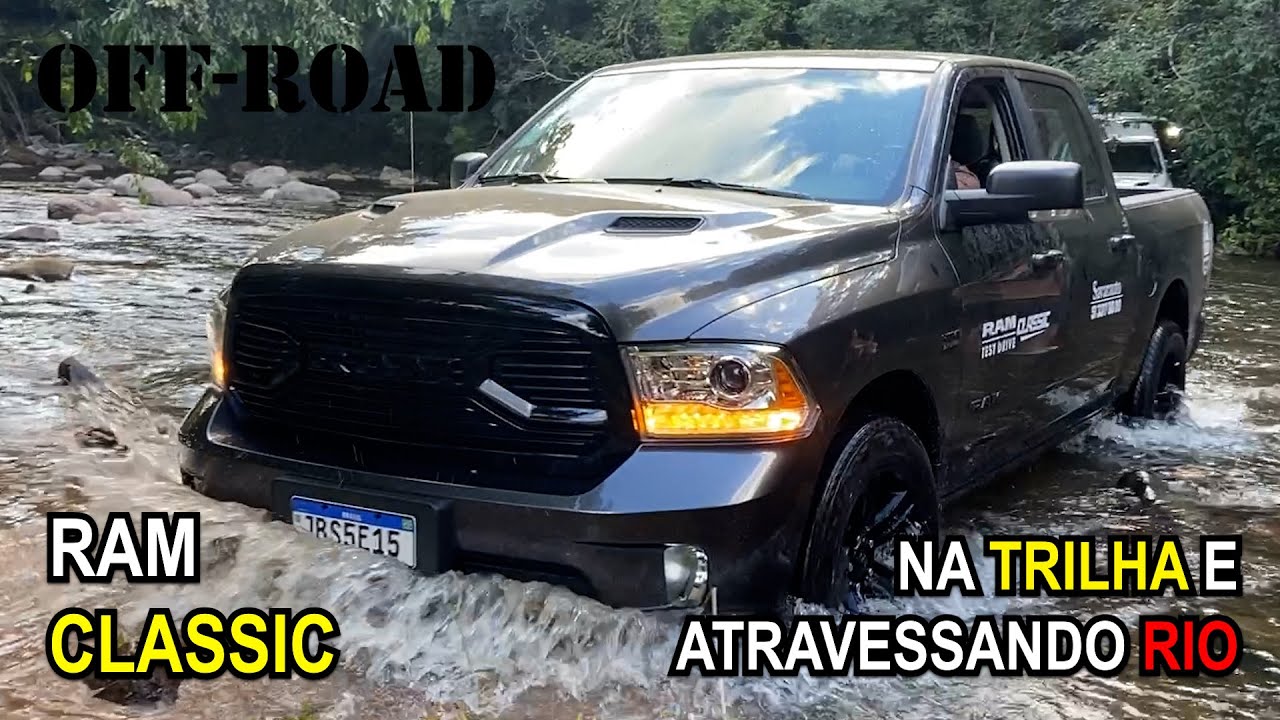 Ram Classic: a V8 vai para trilha off-road