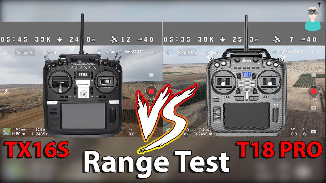 Jumper T18 Vs. Radiomaster TX16S - Range Test