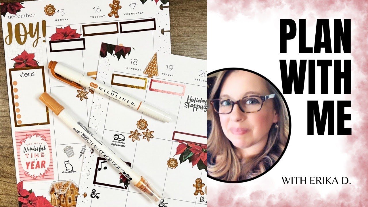 Планируйте вместе со мной // Классический ежедневник Happy Planner // 15-21 декабря