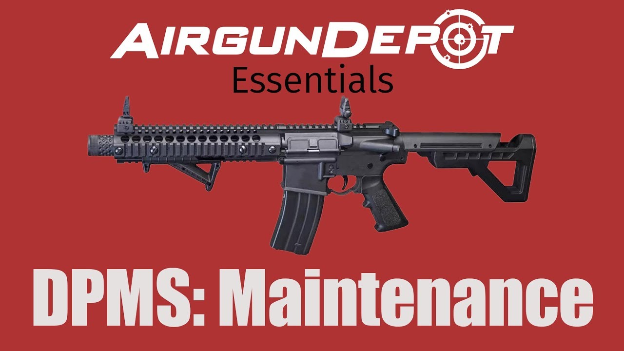 Crosman DPMS SBR: How to Maintain Your Airgun