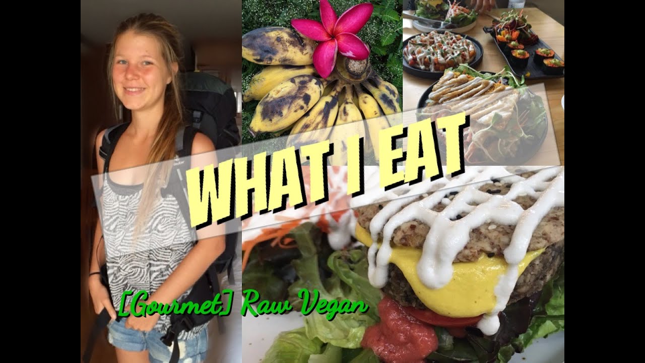 RAW VEGAN BURGER?! // What I Eat | Chiang Mai→Bangkok PART 1