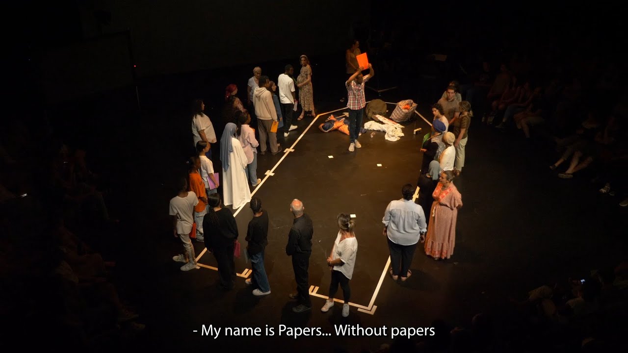 Les Suppliantes, une réécriture - Tableau 1 (avec sous-titres anglais)